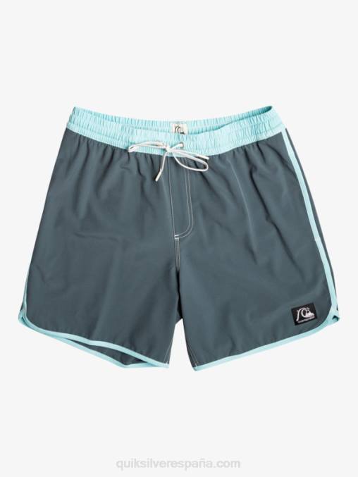 pizarra oscura vieira original 17 voleas D6T4D201 hombres Quiksilver