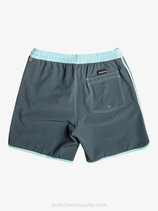 pizarra oscura vieira original 17 voleas D6T4D201 hombres Quiksilver