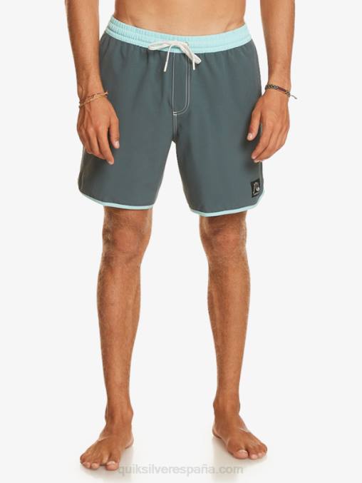 pizarra oscura vieira original 17 voleas D6T4D201 hombres Quiksilver