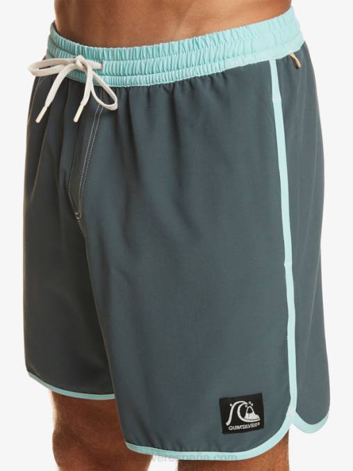 pizarra oscura vieira original 17 voleas D6T4D201 hombres Quiksilver