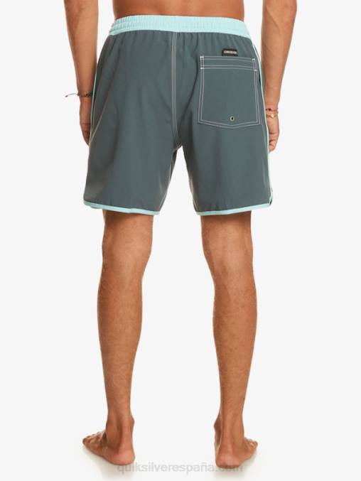 pizarra oscura vieira original 17 voleas D6T4D201 hombres Quiksilver