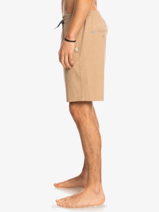 playa Pantalón corto híbrido anfibio 18 jaspeado elástico D6T4D1663 hombres Quiksilver