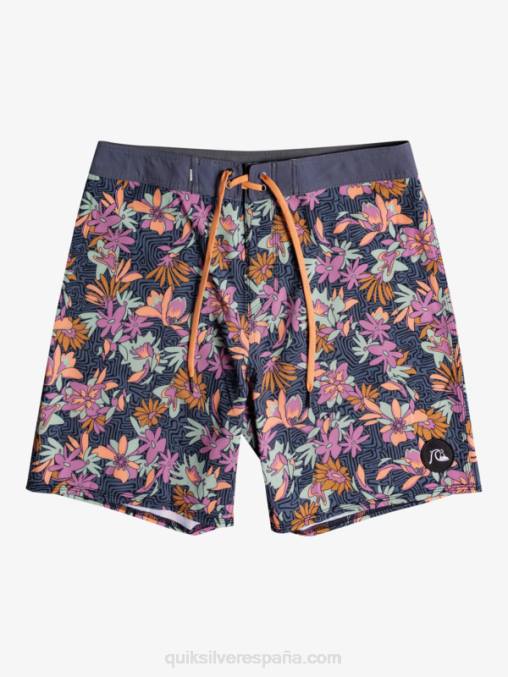 puerta de Hierro shorts de playa surfsilk lavados 18 D6T4D1756 hombres Quiksilver