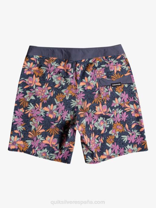 puerta de Hierro shorts de playa surfsilk lavados 18 D6T4D1756 hombres Quiksilver