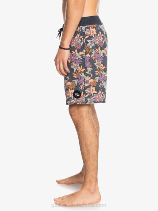 puerta de Hierro shorts de playa surfsilk lavados 18 D6T4D1756 hombres Quiksilver