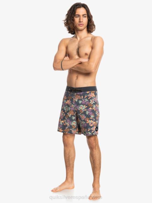puerta de Hierro shorts de playa surfsilk lavados 18 D6T4D1756 hombres Quiksilver