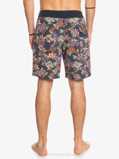 puerta de Hierro shorts de playa surfsilk lavados 18 D6T4D1756 hombres Quiksilver