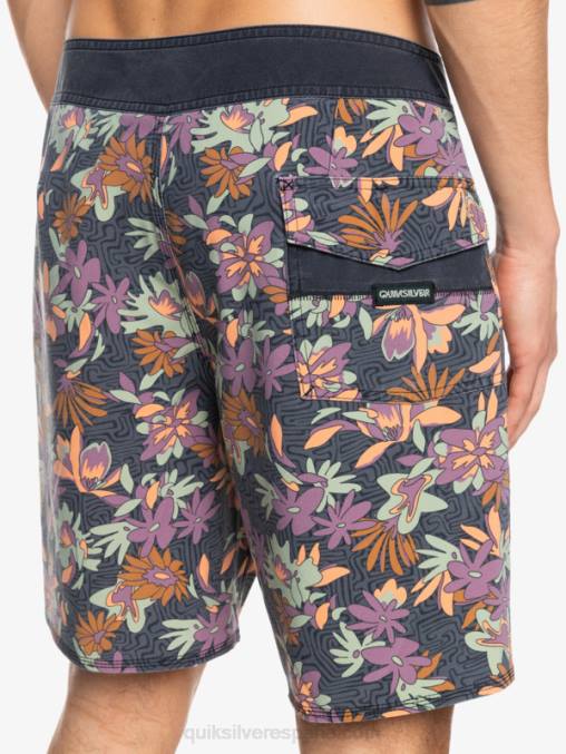 puerta de Hierro shorts de playa surfsilk lavados 18 D6T4D1756 hombres Quiksilver