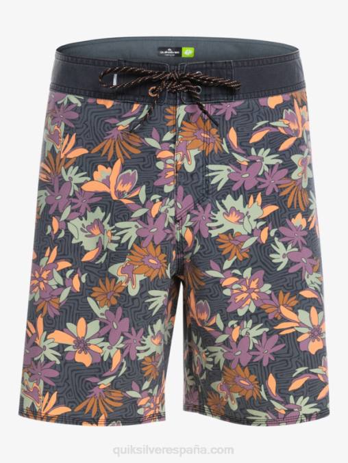 puerta de Hierro shorts de playa surfsilk lavados 18 D6T4D1756 hombres Quiksilver