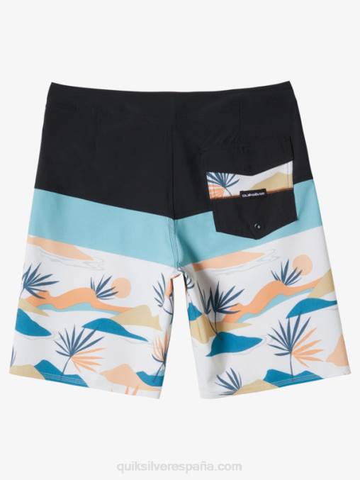 puerta de Hierro shorts de playa surfsilk panel 20 D6T4D133 hombres Quiksilver