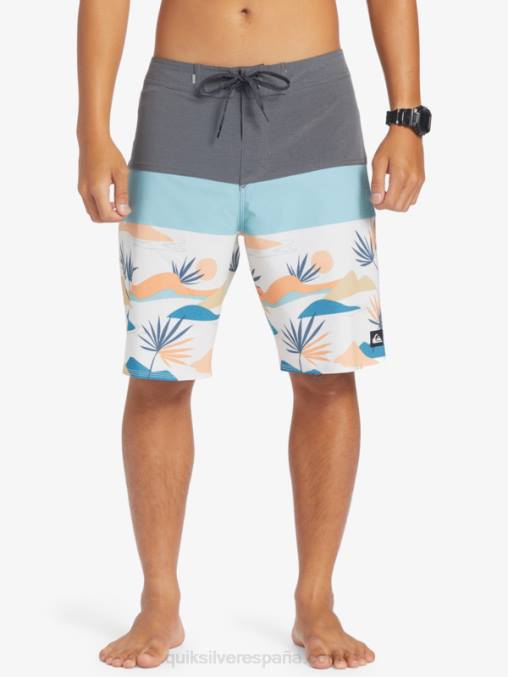 puerta de Hierro shorts de playa surfsilk panel 20 D6T4D133 hombres Quiksilver