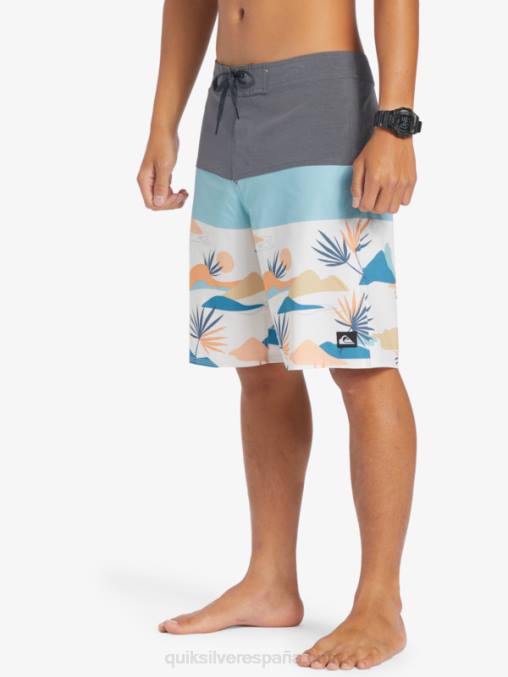 puerta de Hierro shorts de playa surfsilk panel 20 D6T4D133 hombres Quiksilver