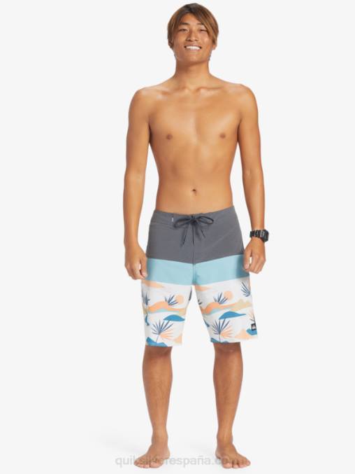 puerta de Hierro shorts de playa surfsilk panel 20 D6T4D133 hombres Quiksilver