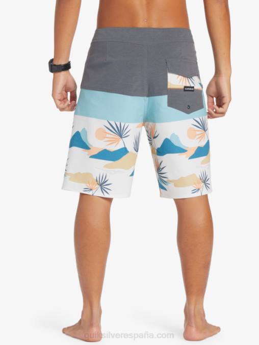 puerta de Hierro shorts de playa surfsilk panel 20 D6T4D133 hombres Quiksilver