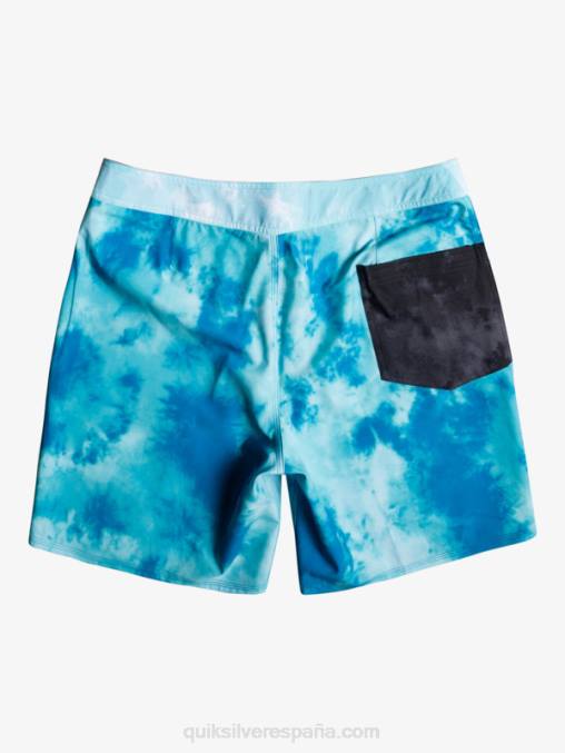 puerto marítimo shorts de baño surfsilk acid wash 18 D6T4D1746 hombres Quiksilver