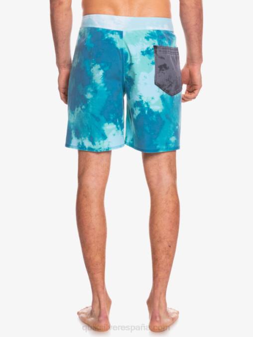 puerto marítimo shorts de baño surfsilk acid wash 18 D6T4D1746 hombres Quiksilver