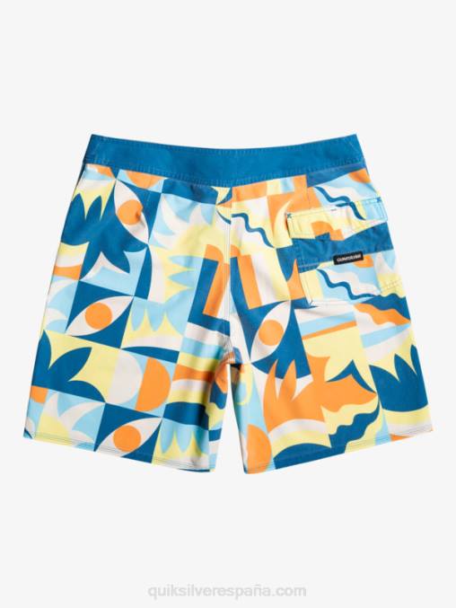puerto marítimo shorts de playa surfsilk lavados 18 D6T4D1759 hombres Quiksilver