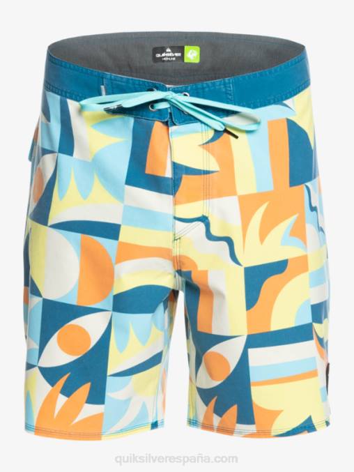 puerto marítimo shorts de playa surfsilk lavados 18 D6T4D1759 hombres Quiksilver