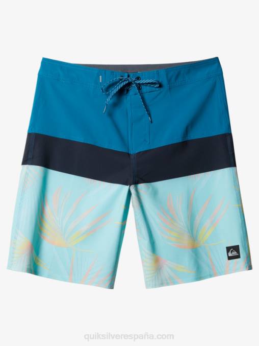 puerto marítimo shorts de playa surfsilk panel 20 D6T4D1457 hombres Quiksilver