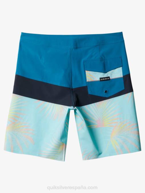 puerto marítimo shorts de playa surfsilk panel 20 D6T4D1457 hombres Quiksilver