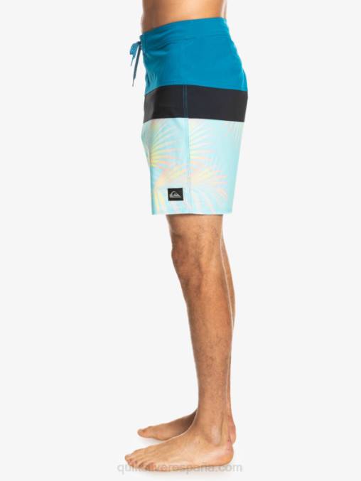 puerto marítimo shorts de playa surfsilk panel 20 D6T4D1457 hombres Quiksilver