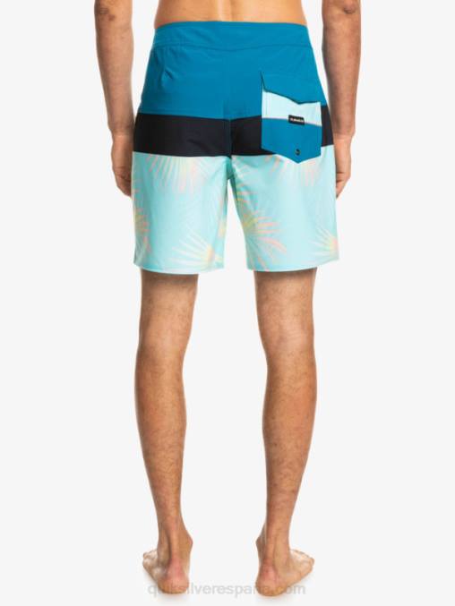 puerto marítimo shorts de playa surfsilk panel 20 D6T4D1457 hombres Quiksilver