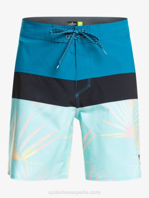 puerto marítimo shorts de playa surfsilk panel 20 D6T4D1457 hombres Quiksilver