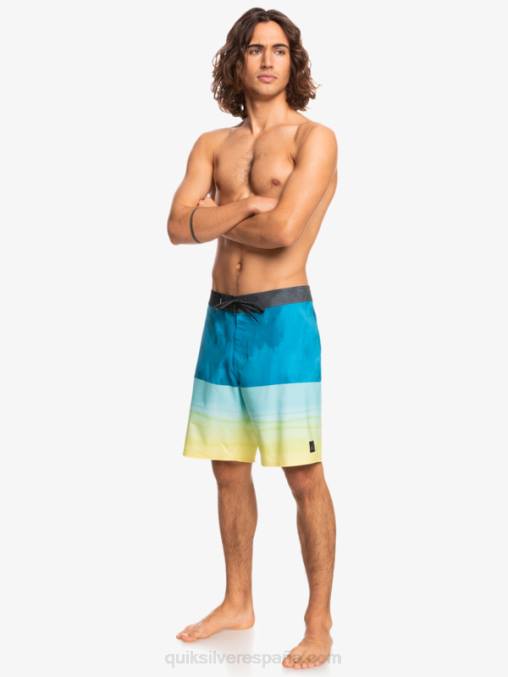 puerto marítimo surfsilk cinco-0 19 shorts de baño D6T4D1799 hombres Quiksilver