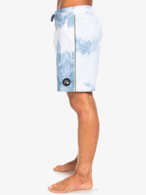 puerto marítimo surfsilk ribeteado 18 shorts de playa D6T4D1752 hombres Quiksilver