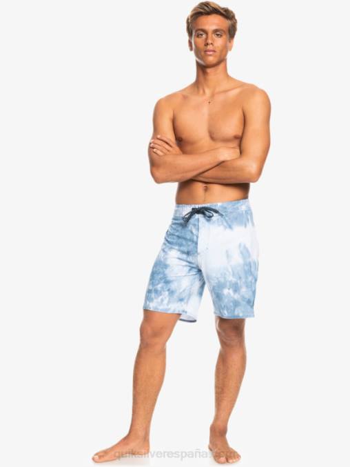 puerto marítimo surfsilk ribeteado 18 shorts de playa D6T4D1752 hombres Quiksilver