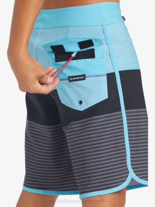 río azul bañador surfsilk tijuana 19 D6T4D209 hombres Quiksilver