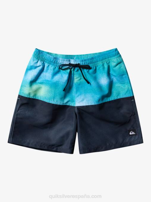 río azul logo a tope 17 voleas D6T4D482 hombres Quiksilver