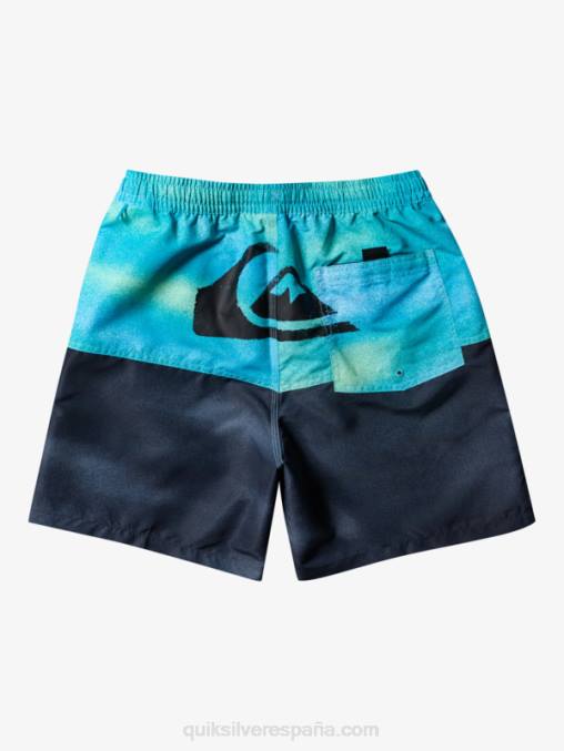 río azul logo a tope 17 voleas D6T4D482 hombres Quiksilver