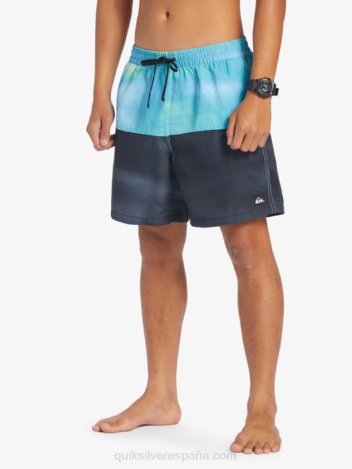 río azul logo a tope 17 voleas D6T4D482 hombres Quiksilver
