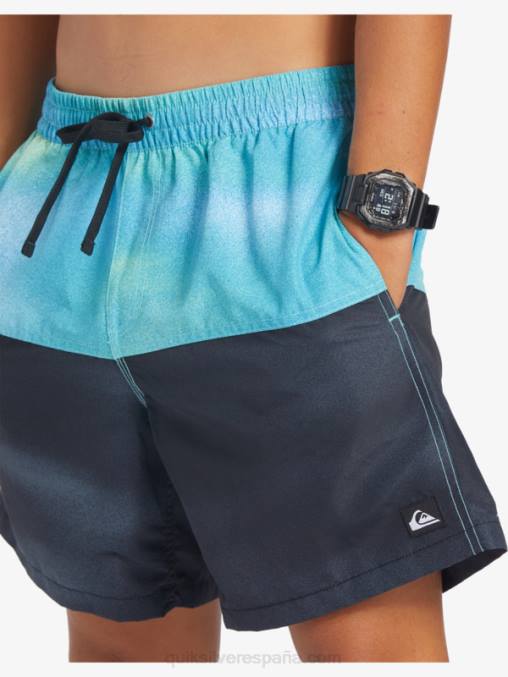 río azul logo a tope 17 voleas D6T4D482 hombres Quiksilver