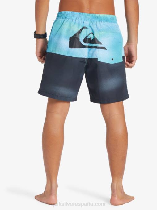 río azul logo a tope 17 voleas D6T4D482 hombres Quiksilver