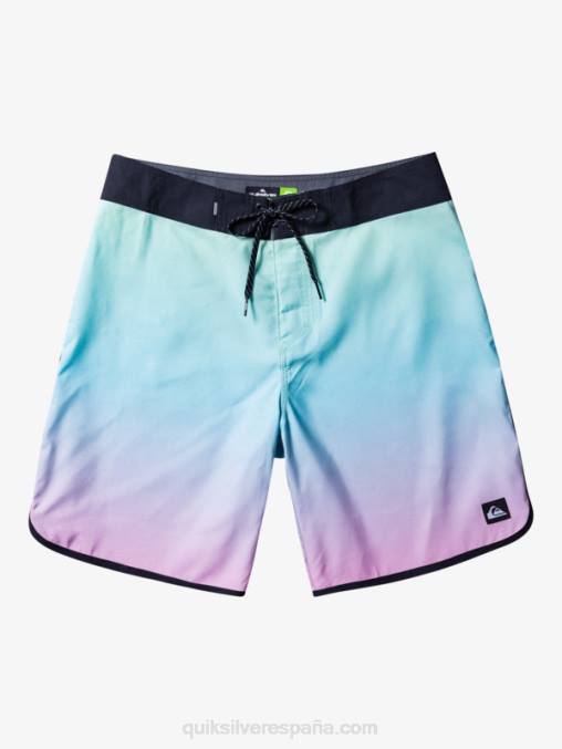 río azul shorts de baño todos los días festoneado 19 D6T4D766 hombres Quiksilver