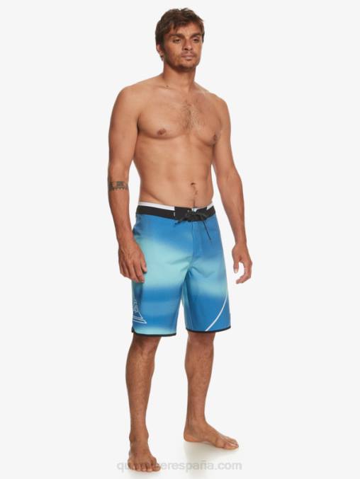 río azul shorts de playa surfsilk new wave 20 D6T4D225 hombres Quiksilver