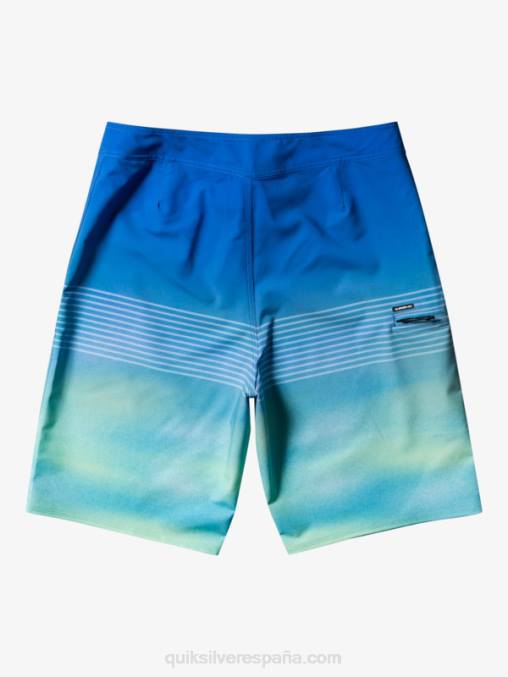 río azul shorts de playa surfsilk slab 21 D6T4D452 hombres Quiksilver
