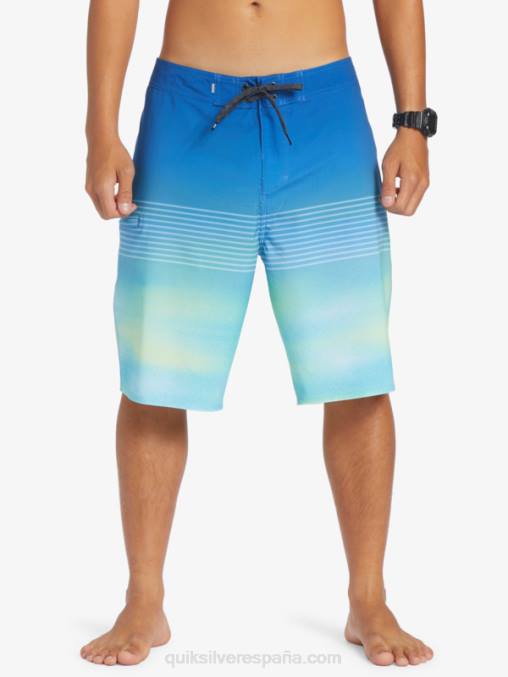 río azul shorts de playa surfsilk slab 21 D6T4D452 hombres Quiksilver