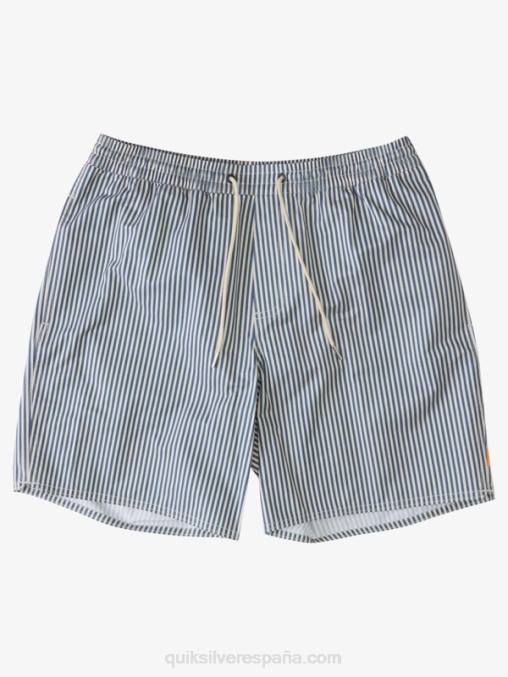 raya azul de la cubierta del alférez baraja waterman stripe 19 voleas D6T4D1842 hombres Quiksilver