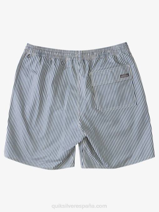 raya azul de la cubierta del alférez baraja waterman stripe 19 voleas D6T4D1842 hombres Quiksilver