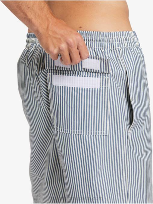 raya azul de la cubierta del alférez baraja waterman stripe 19 voleas D6T4D1842 hombres Quiksilver