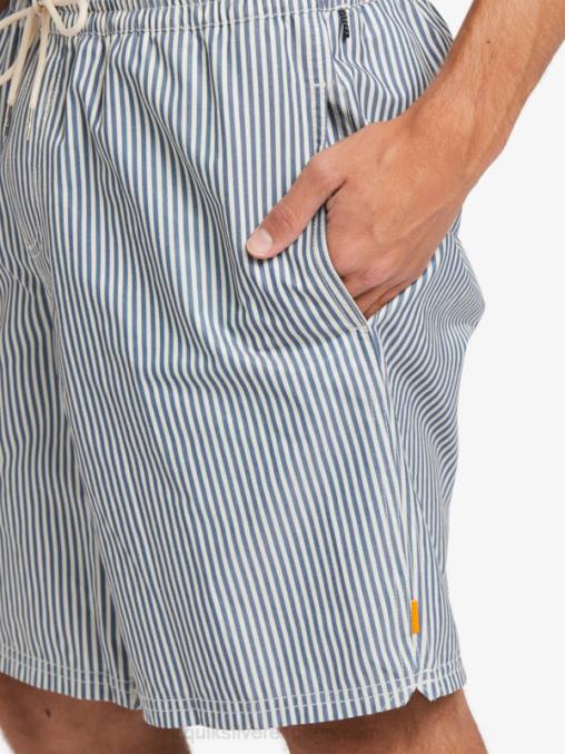 raya azul de la cubierta del alférez baraja waterman stripe 19 voleas D6T4D1842 hombres Quiksilver