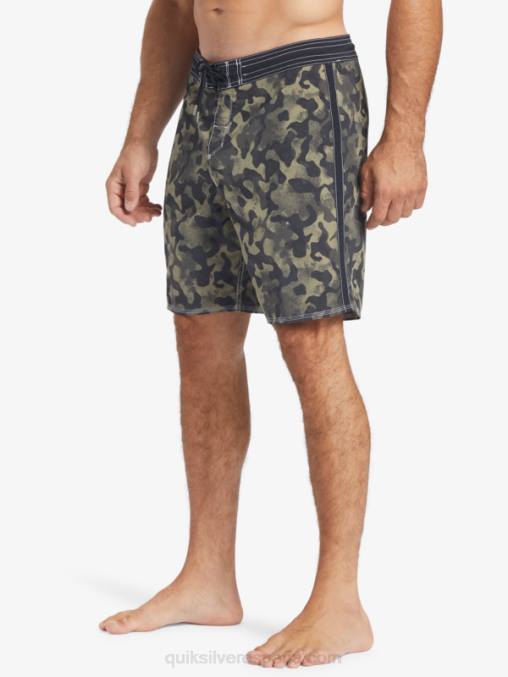 retroceso negro se desvanece shorts de playa waterman throwback camo 19 D6T4D535 hombres Quiksilver