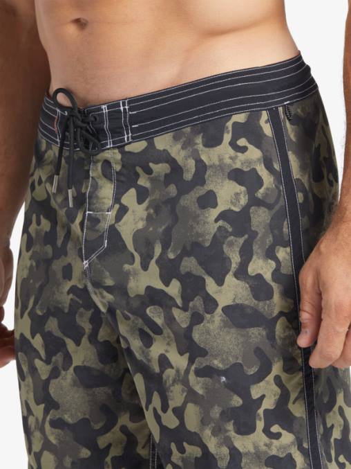 retroceso negro se desvanece shorts de playa waterman throwback camo 19 D6T4D535 hombres Quiksilver