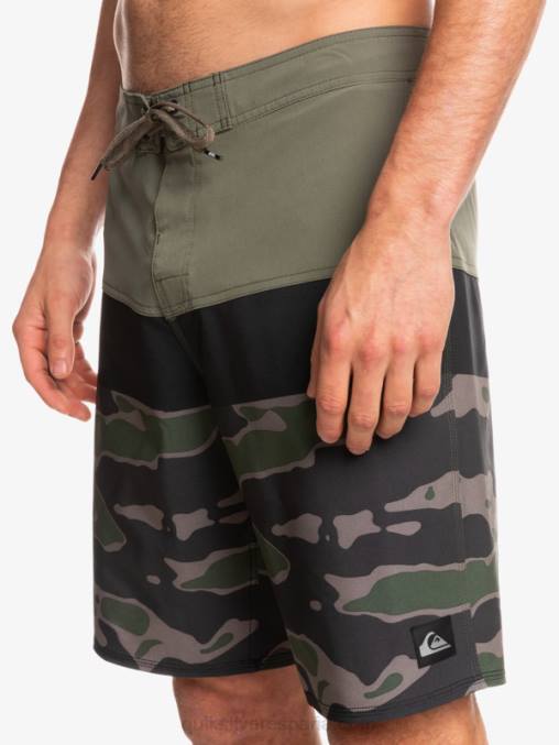 roca caída shorts de playa surfsilk panel 20 D6T4D1460 hombres Quiksilver