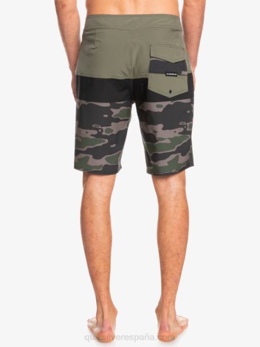 roca caída shorts de playa surfsilk panel 20 D6T4D1460 hombres Quiksilver