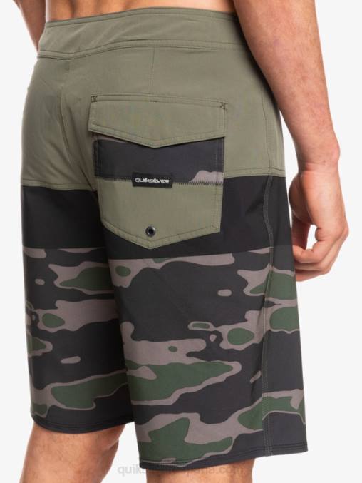 roca caída shorts de playa surfsilk panel 20 D6T4D1460 hombres Quiksilver