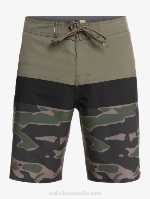 roca caída shorts de playa surfsilk panel 20 D6T4D1460 hombres Quiksilver